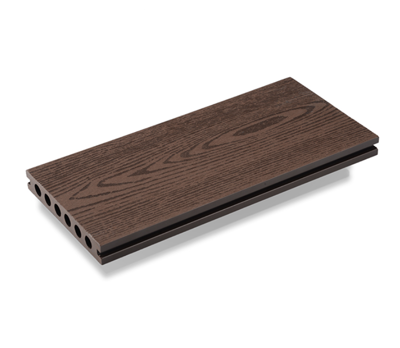 Hot Sale Composite Wood Floor Fireproof+waterproof Foshan Wpc Decking Hollow Barod