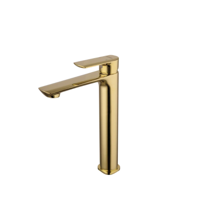 Lever water Mixer Gold Tap Bathroom Basin Faucet
