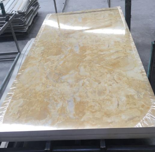 Decoration material indoor wall panel SPC marble board