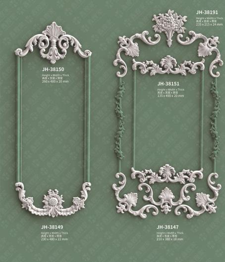Newest Design Top Quality Popular Decorating Ceiling Customize Moulding Mould Price