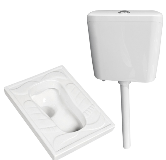 New design ceramic squatting pan, bathroom sanitary ware, squatting toilet
