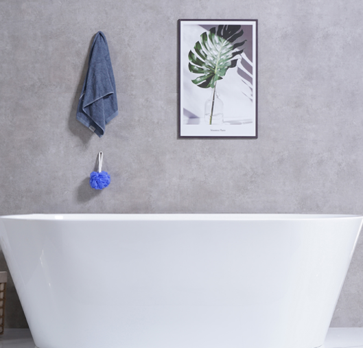 high quality luxury clear bathroom acrylic free stand corner freestanding bathtub tub