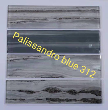 Palissandro Blue Glass Tiles Canada In stock Mosaic Direct Selling