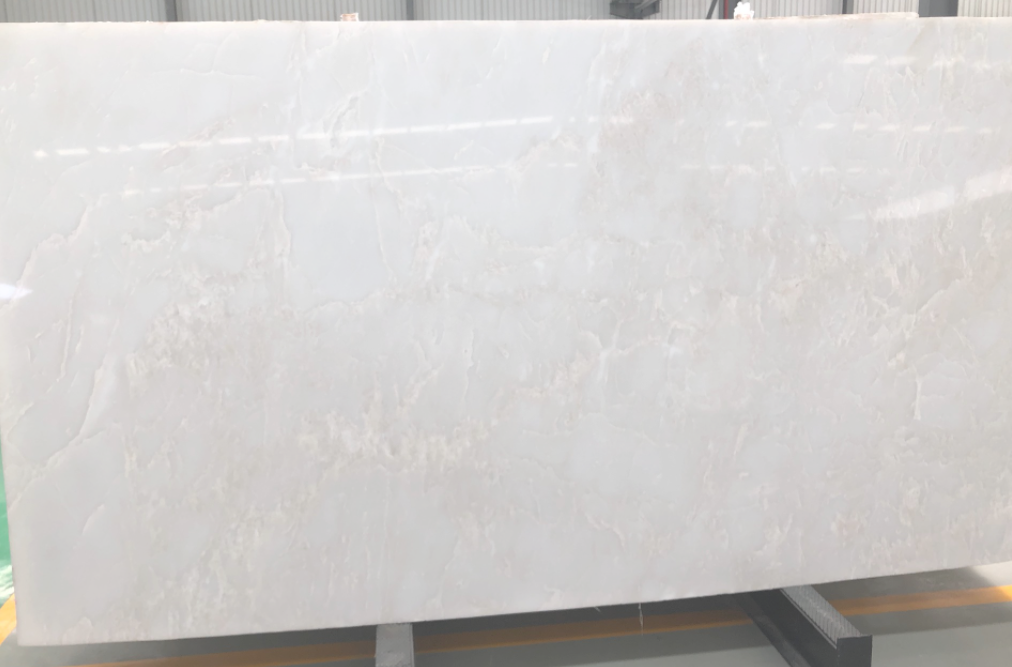 White Onyx Marble Luxury Interior Decoration Wall Background Marble Slab Factory Supplier