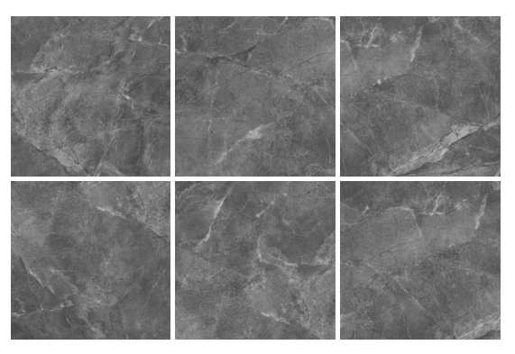 Porcelain Black Granite Floor Tiles  For Living Room 9mm Cheap Granite Slabs
