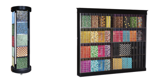 Sliding Style slider Push Pull Tile stone Stand Ceramic Tile Display r ...