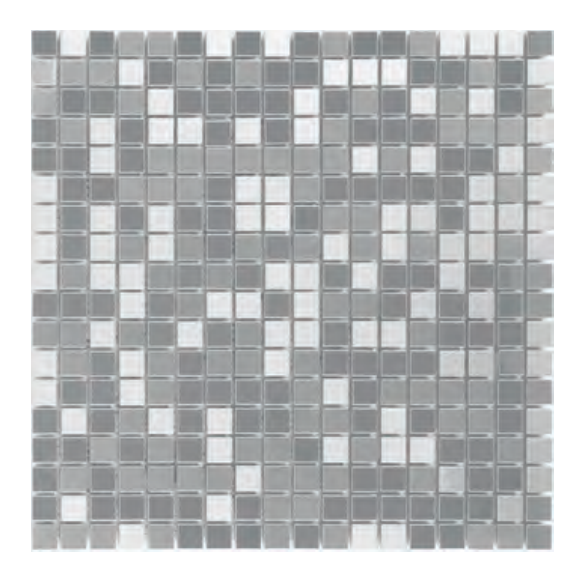 China Suppliers Grey White Metal Stainless Steel Mosaic Tiles