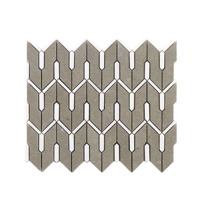Factory Price Basket Weave marble tiles mosaic