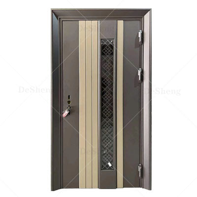 China Top Manufacturer Stainless Steel Exterior Security Door Modern Entrance Front Gates Modern