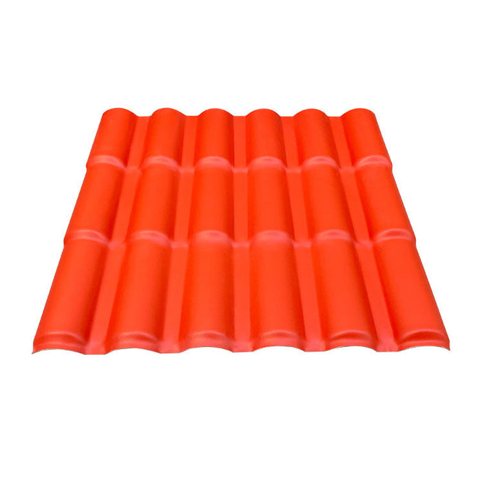 Green house villa heat resistant plastic roof tile pvc roofing upvc roofing sheet