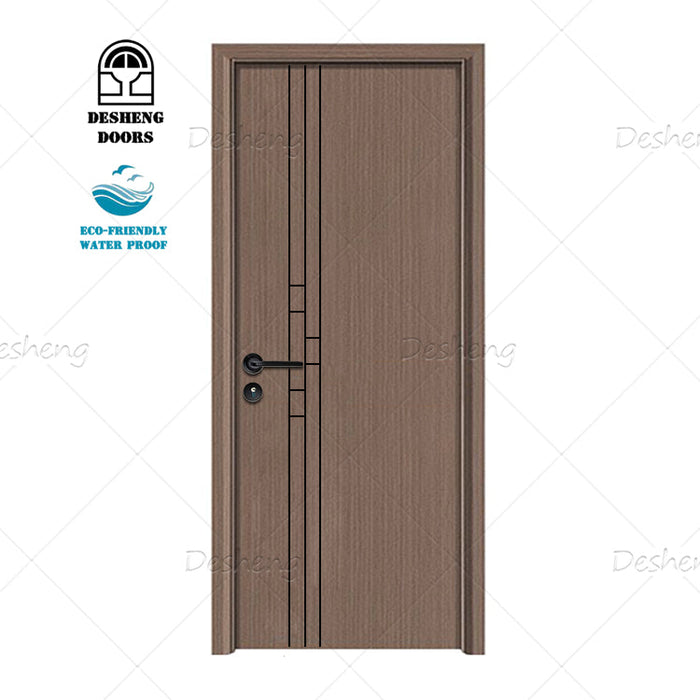 China Professional Factory Building Material Teak Wood Simple Door Design Room Door