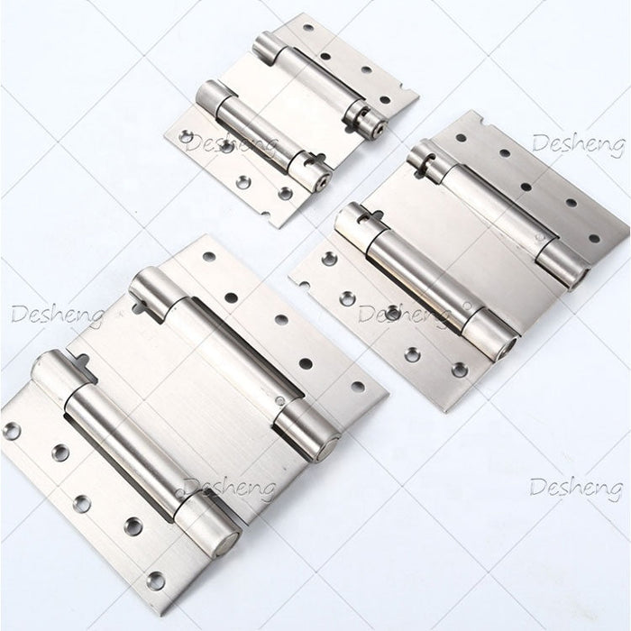 Biggest 6 Inch Two Way Free Open Heavy Duty Garden Gate Cowboy Fence Bar Door Tea Cafe House Partition Spring Hinges