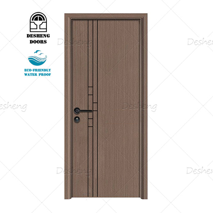 2022 Morden Design Hot Sales Interior Wood Plastic Composite Door For House Indoor Door