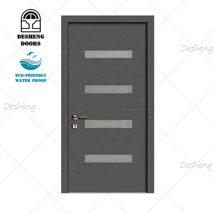 Steel Grey Glass Price Stainless Gate Double Security House Home New Front Entrance Door