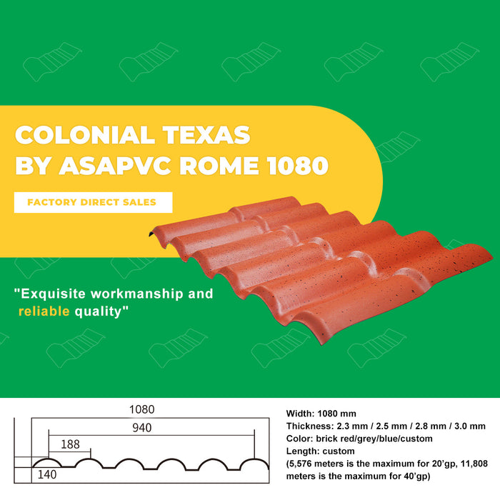 pvc roof panels sheet Color persistence thermal insulation pvc synthetic resin roofing sheets plastic for house