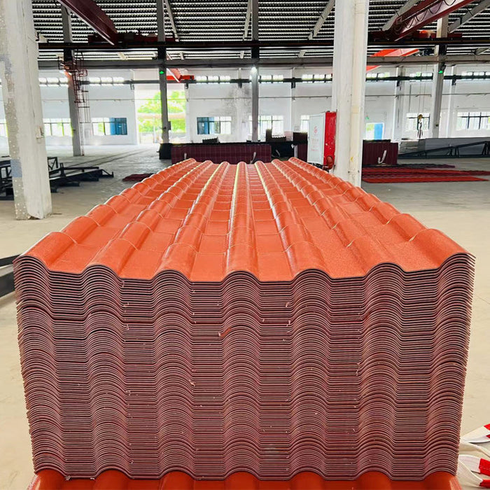 Building materials impact resistance insulation 3mm roofing tiles synthetic resin roof tile with fiber mesh pvc roofing sheet