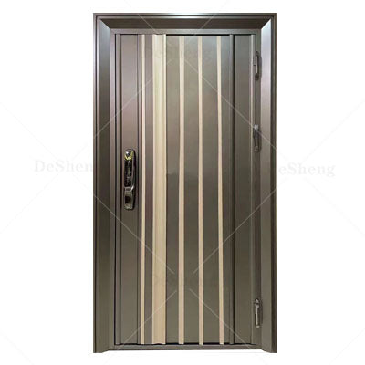 New Design Luxury Style High Quality Gates Metal Security Door With Cheap Price Exterior Steel Fireproof Doors for Houses