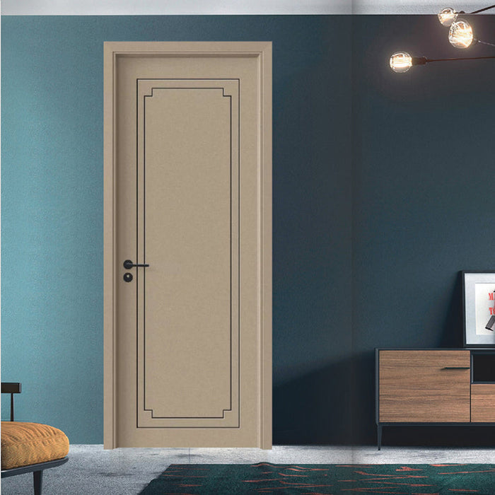 MDF Pvc Wooden Door For Hotel And Apartment Wooden Door Design