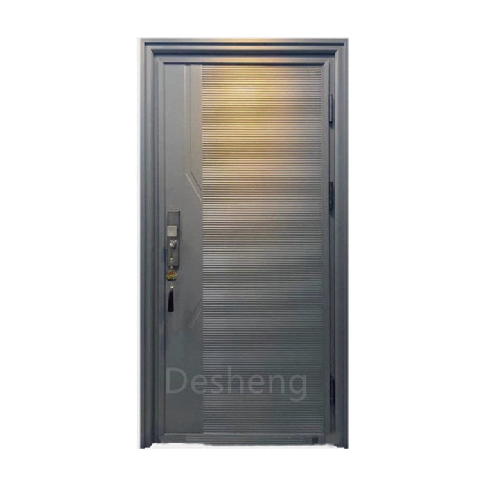 Factory Supply Modern Entry Doors Bulletproof Security Entrance Double Doors Exterior Entry Villa Used
