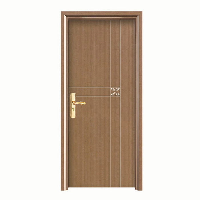 Pvc Bathroom Door Modern Solid Wood Plastic Composite Wpc Interior Wooden Door Pvc Door Frame
