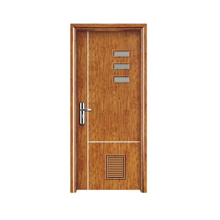 Hot Sale Waterproof Flush Door Project Wooden Apartment Hotel Room Toilet WPC For Sale Doors