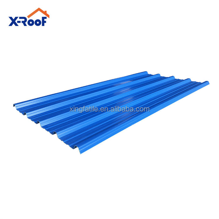 high impact resistance long span high wave pvc roofing Waterproof plastic pvc roofing sheet heat insulated roof sheet