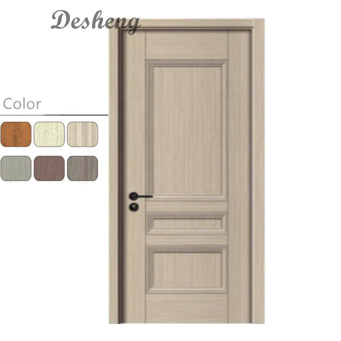 Veneer Wooden Swing Room Doors Modern DS Interior Solid Wood Manual Customized Color 5 Years House/apartment/hotel,living Room