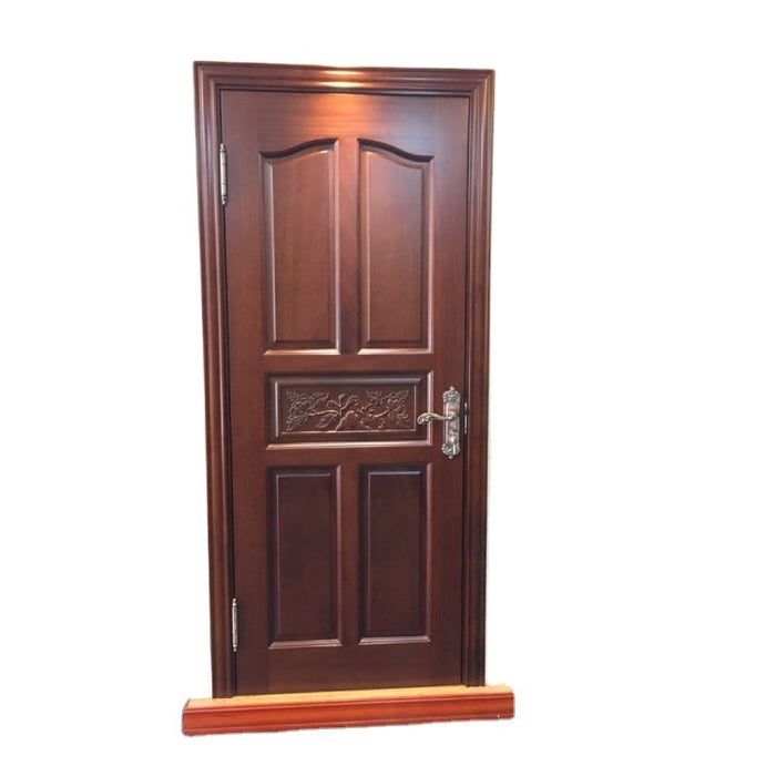 Arch Design Soundproof House Interior Wooden Doors Entry Sound Proof Security Wooden Doors For House