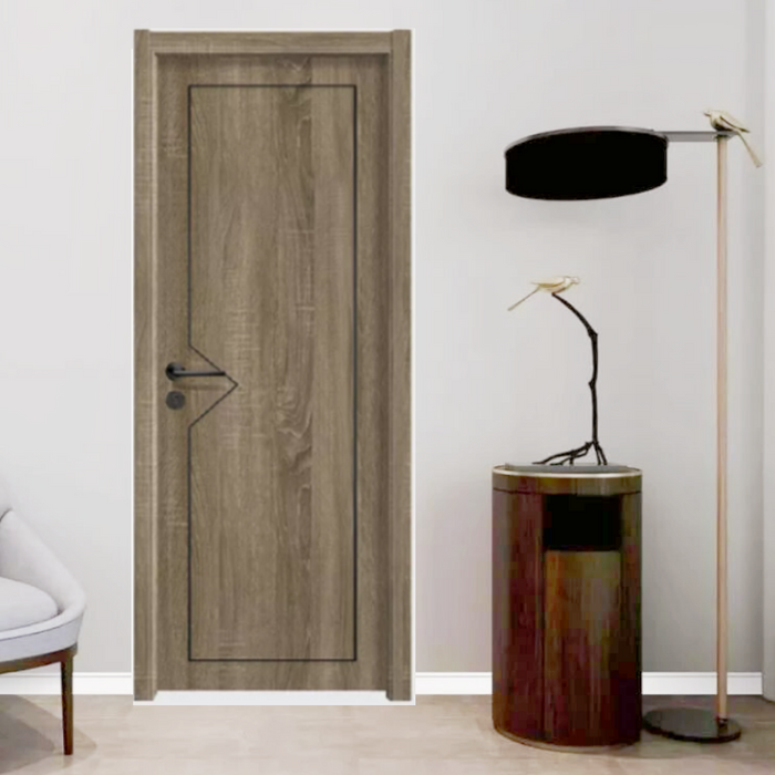 China Supplier Wholesale Mdf Hdf Latest Design Wooden Door Interior Door Hotel Room Door