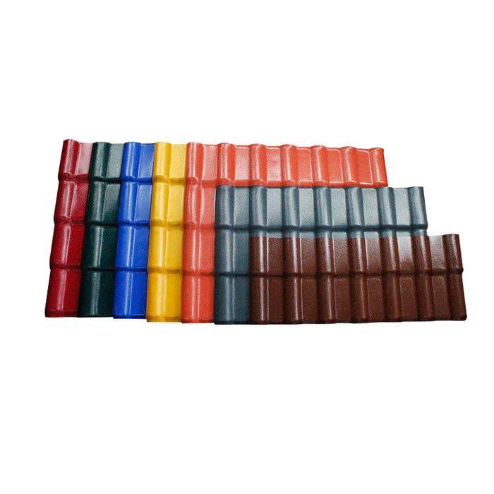 Hot sale Impact resistance asa roofing sheet insulation synthetic resin pvc roof tile