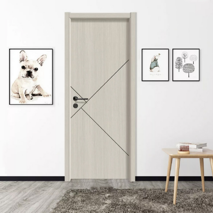 2021 China Supply Customized Color Swing Separate Door Interior Security Doors Solid Wood Doors