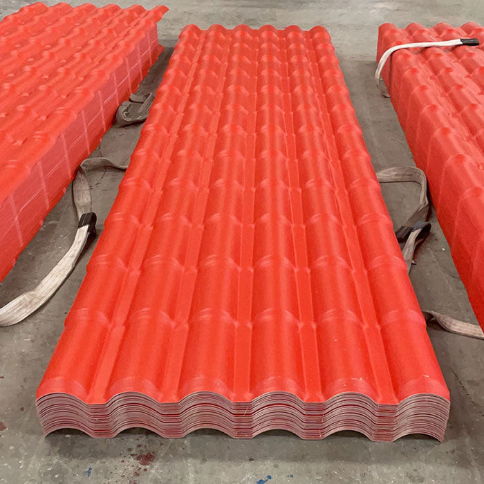 ROMA 1080 corrugated upvc roofing sheet corrugated roof sheets green pvc spanish roof tile