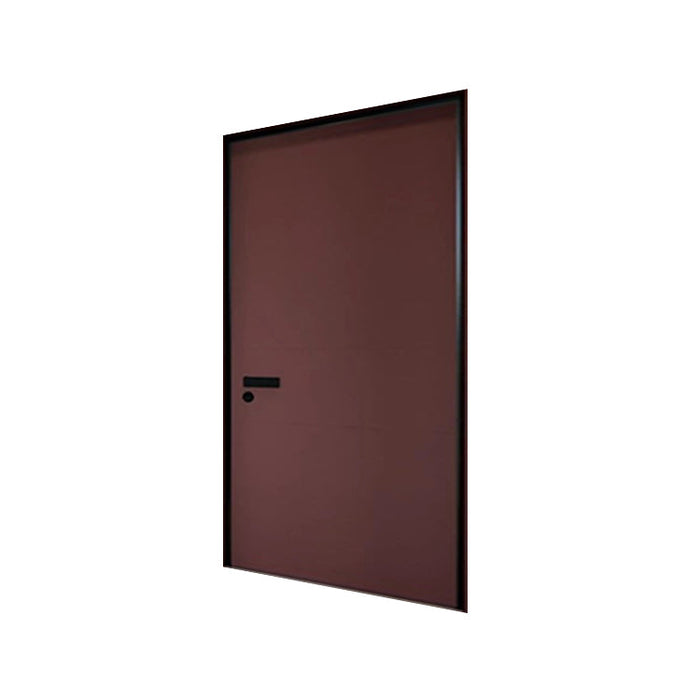 Custom Sizes Single Doors Shower windows Panels Wooden Modern Front Doors Exterior Hotel Doors