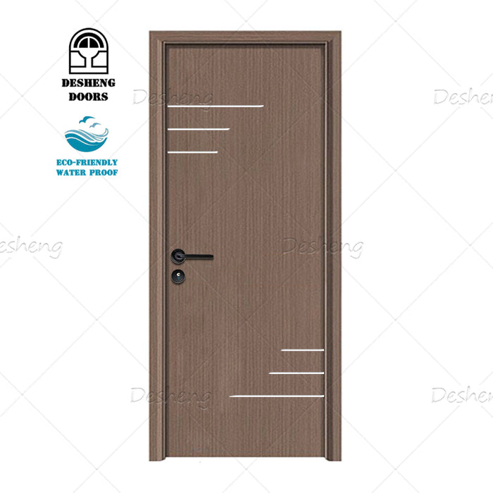China Professional Factory Building Material Teak Wood Simple Door Design Room Door