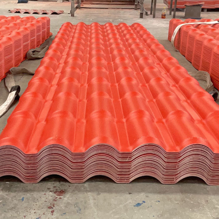 pvc roof panels sheet Color persistence thermal insulation pvc synthetic resin roofing sheets plastic for house