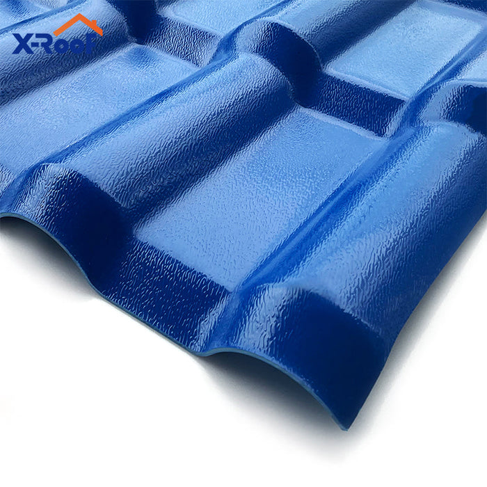 PVC roofing with insulation pvc plastic roof covering asa pvc plastic roof tile for house building