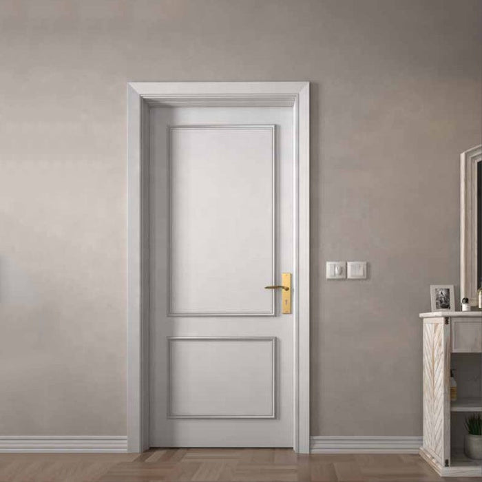 China Top Supplier High Quality Main Wood Room Doors Design Interior Modern Wooden Door