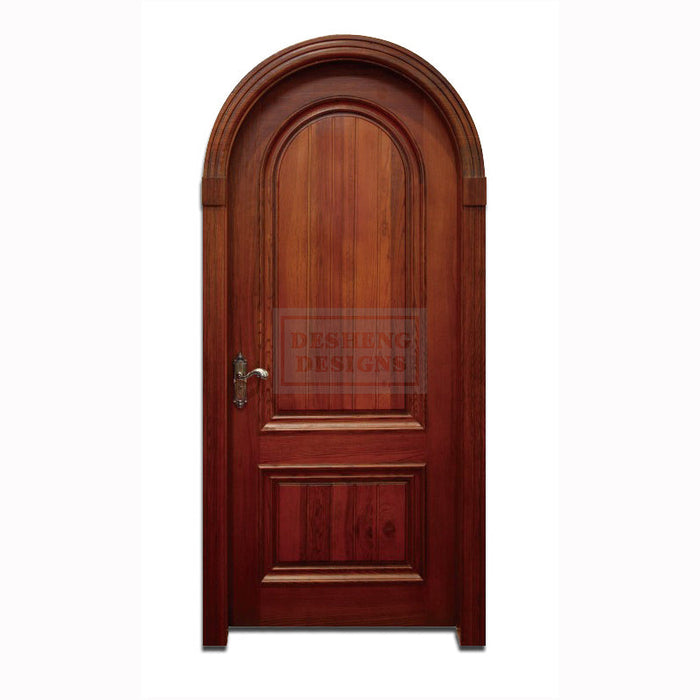 Arch Design Soundproof House Interior Wooden Doors Entry Sound Proof Security Wooden Doors For House