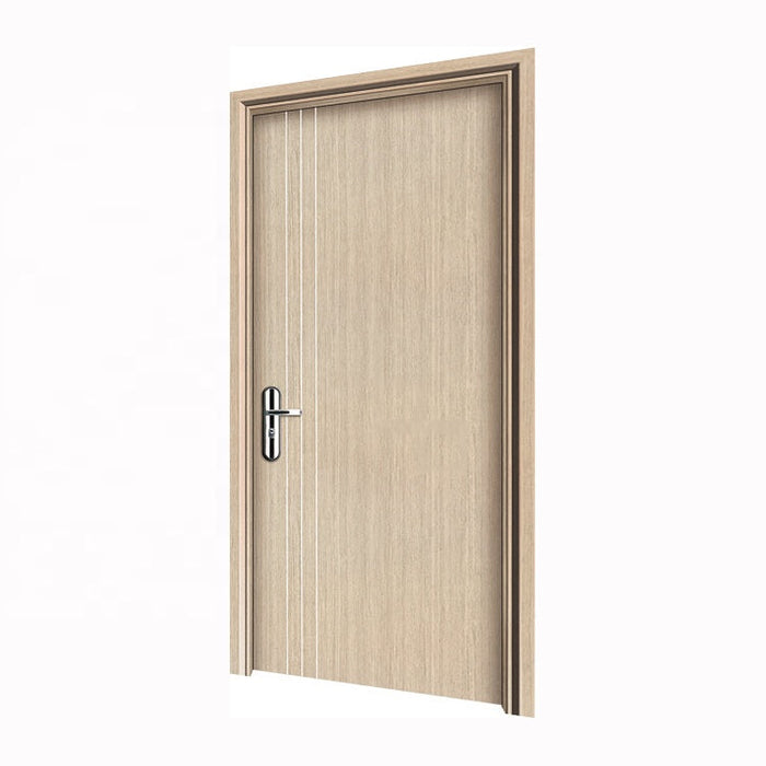 Finished Surface Aluminium Bathroom Door Modern Frosted Glass Bedroom Door For Residential House