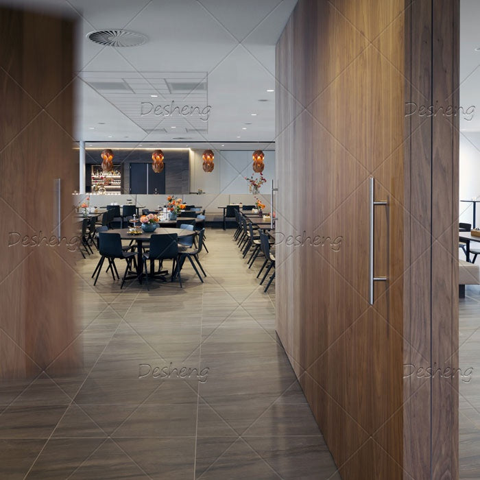 Luxury Hotel Big Conference Room Hundred Person Meeting Room Use Heavy Duty Interior Pivot Wood Door