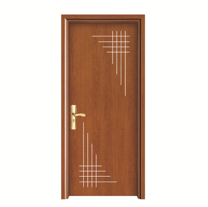 Pvc Bathroom Door Modern Solid Wood Plastic Composite Wpc Interior Wooden Door Pvc Door Frame