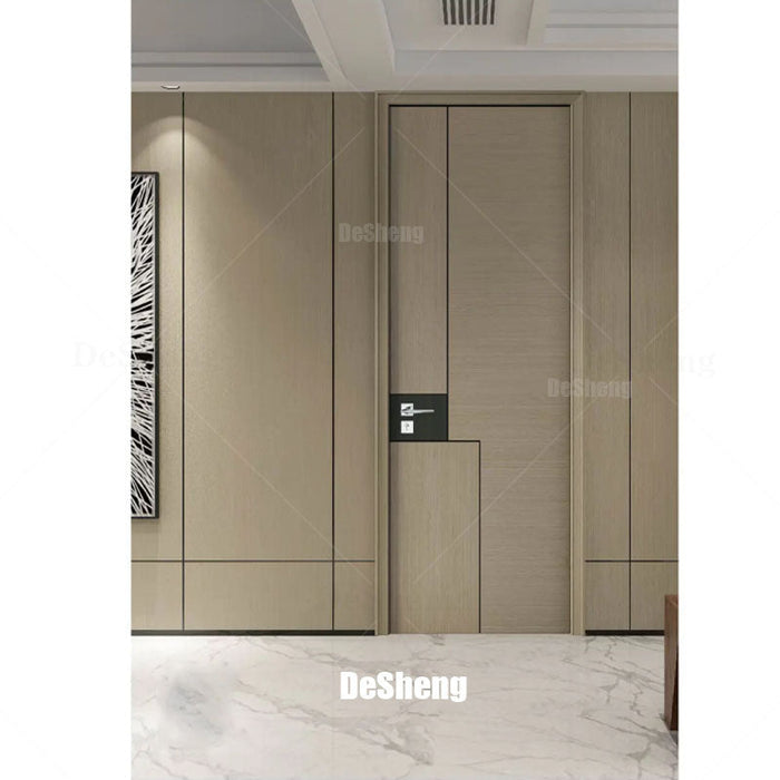 High Quality Wooden Solid Door Made In China Wooden MDF HDF Interior Door for Hotel