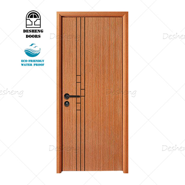 Customized Wood Newest Design Solid Interior Room Door Wooden Soundproof Door for Hotel