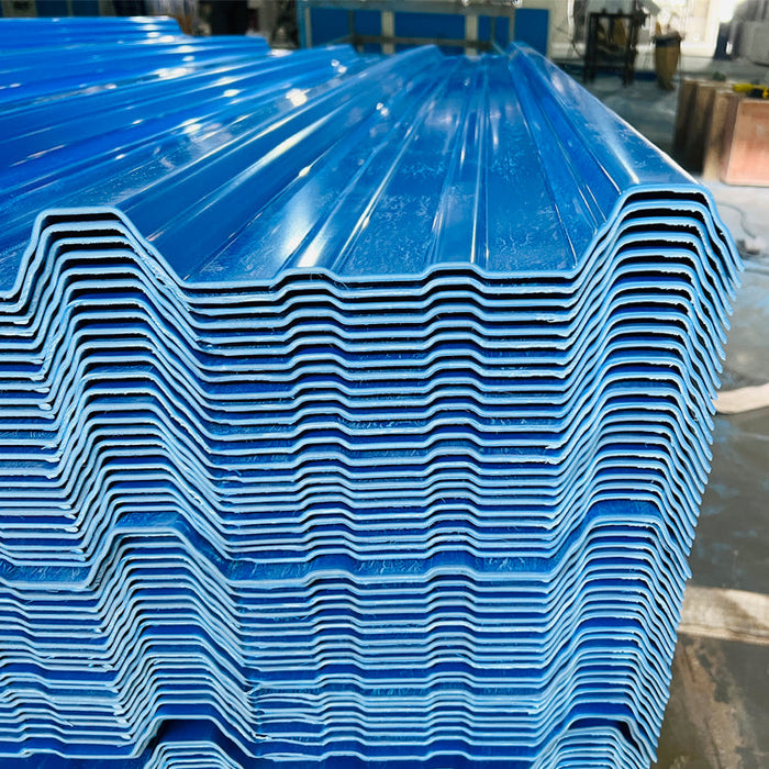 high impact resistance long span high wave pvc roofing Waterproof plastic pvc roofing sheet heat insulated roof sheet