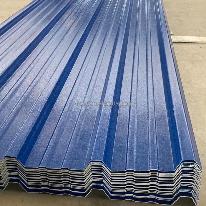 Anti-corrosion Heat insulation Color persistence tejas roof pvc high wave pvc roof covering machine for High-grade plant