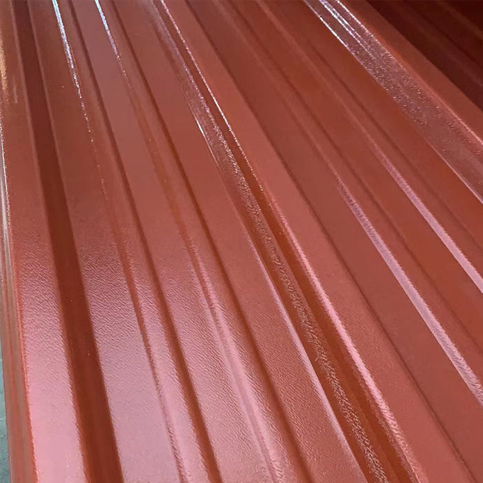 Anti-corrosion high wave 1075mm telha de pvc roof tiles price green house pvc plastic roof tiles
