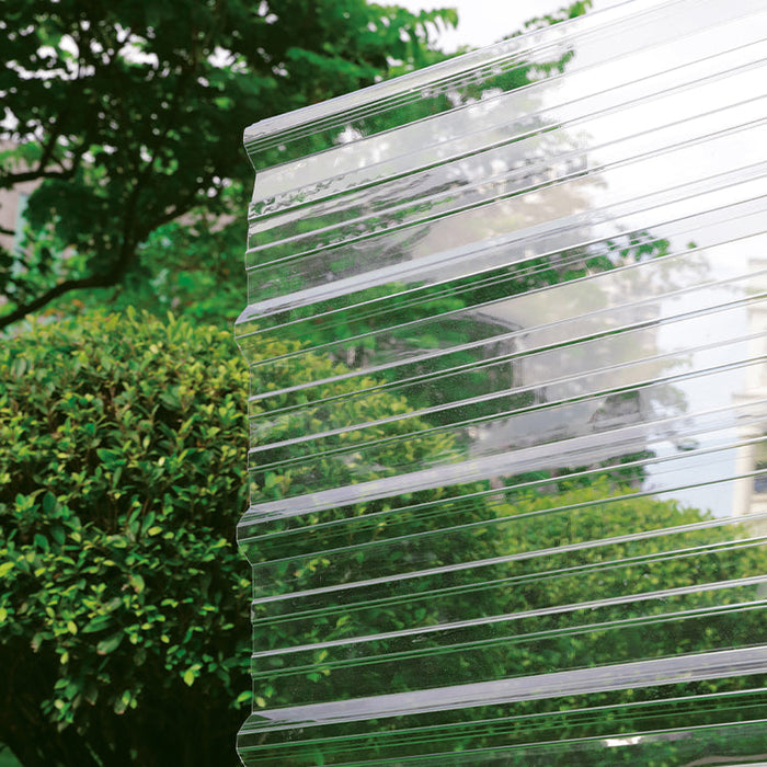 XROOF waterproof 10mm 12mm skylignt polycarbonate green house corrug plastic roof sheet polycarbonate roof