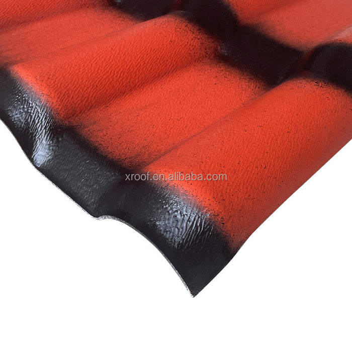 Good Selling good price asa synthetic resin roofing tile pvc plastic roof upvc roof panel