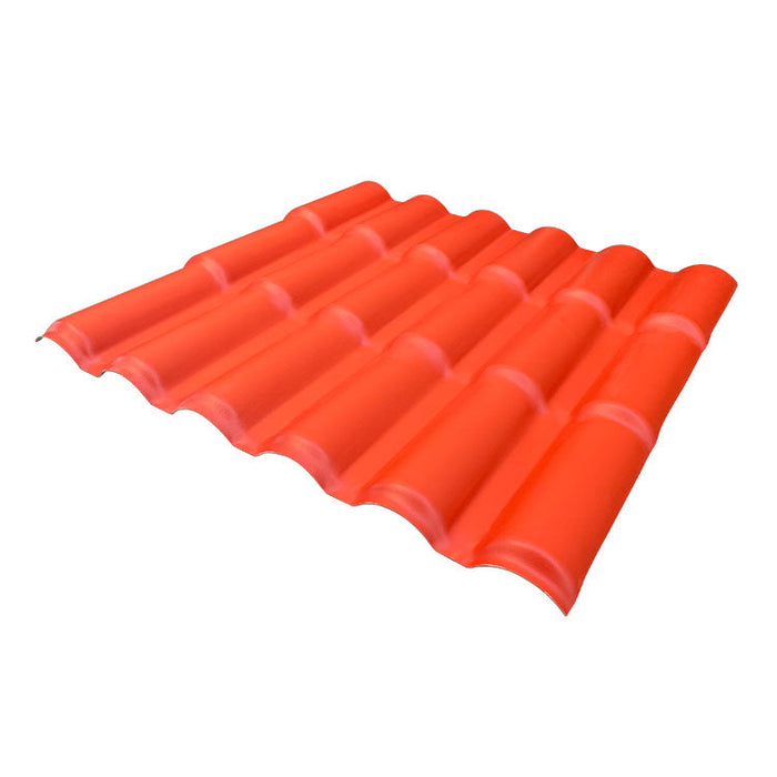 China manufacturer do not color fade heat resistance Spanish roof tile PVC roof Philippines PVC roof sheet