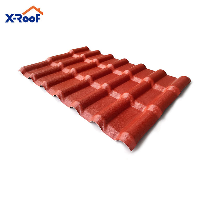 construction materials tile Thermal insulation color retention spanish pvc membrane laminated metal roofing sheetfor house